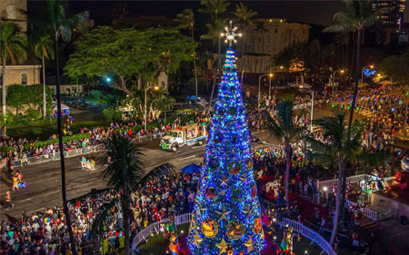 ホノルル・シティ・ライツ(市庁舎イルミネーション) Honolulu City Lights ホノルル・シティ・ライツ(市庁舎イルミネーション) Honolulu City Lights